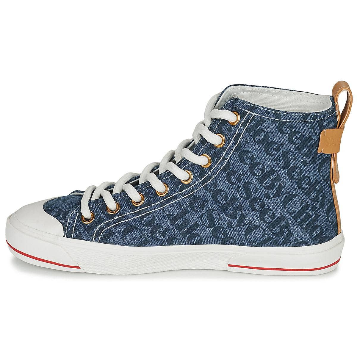 Sneakers alte Donna See by Chloé ARYANA Blu