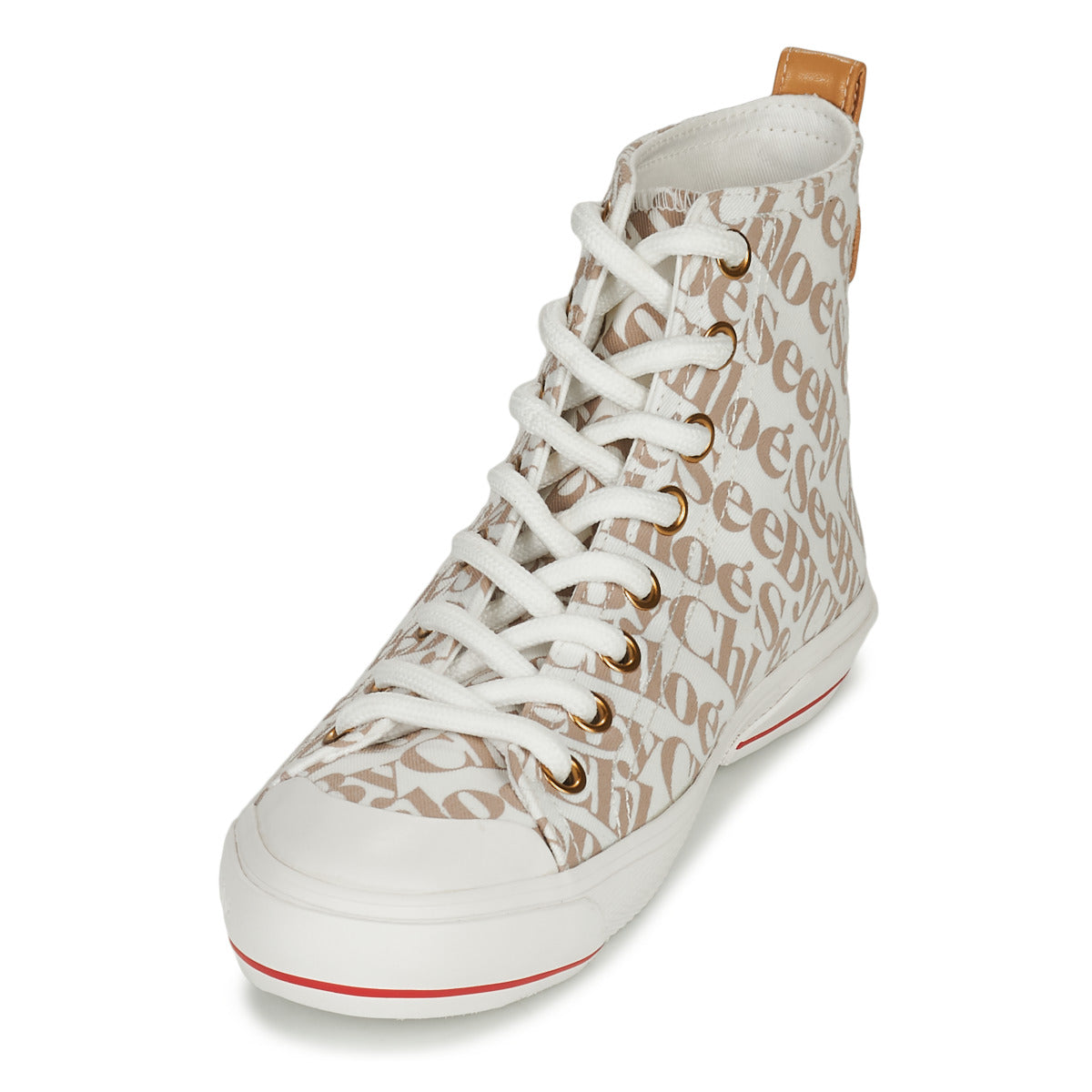 Sneakers alte Donna See by Chloé ARYANA Beige