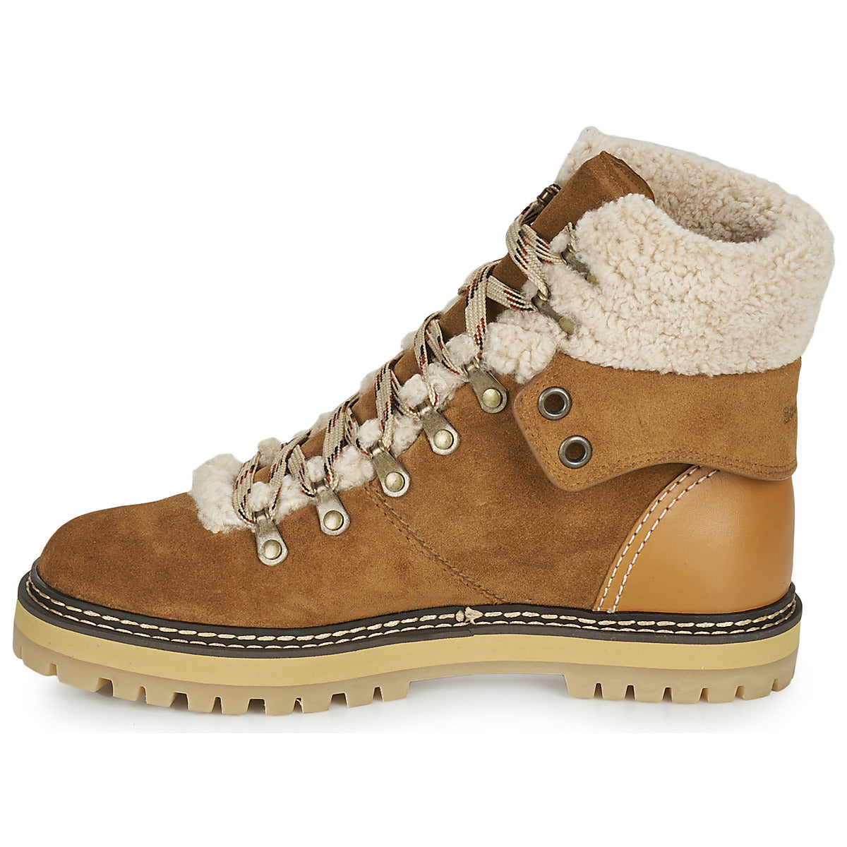 Scarpe da neve Donna See by Chloé  EILEEN  Marrone