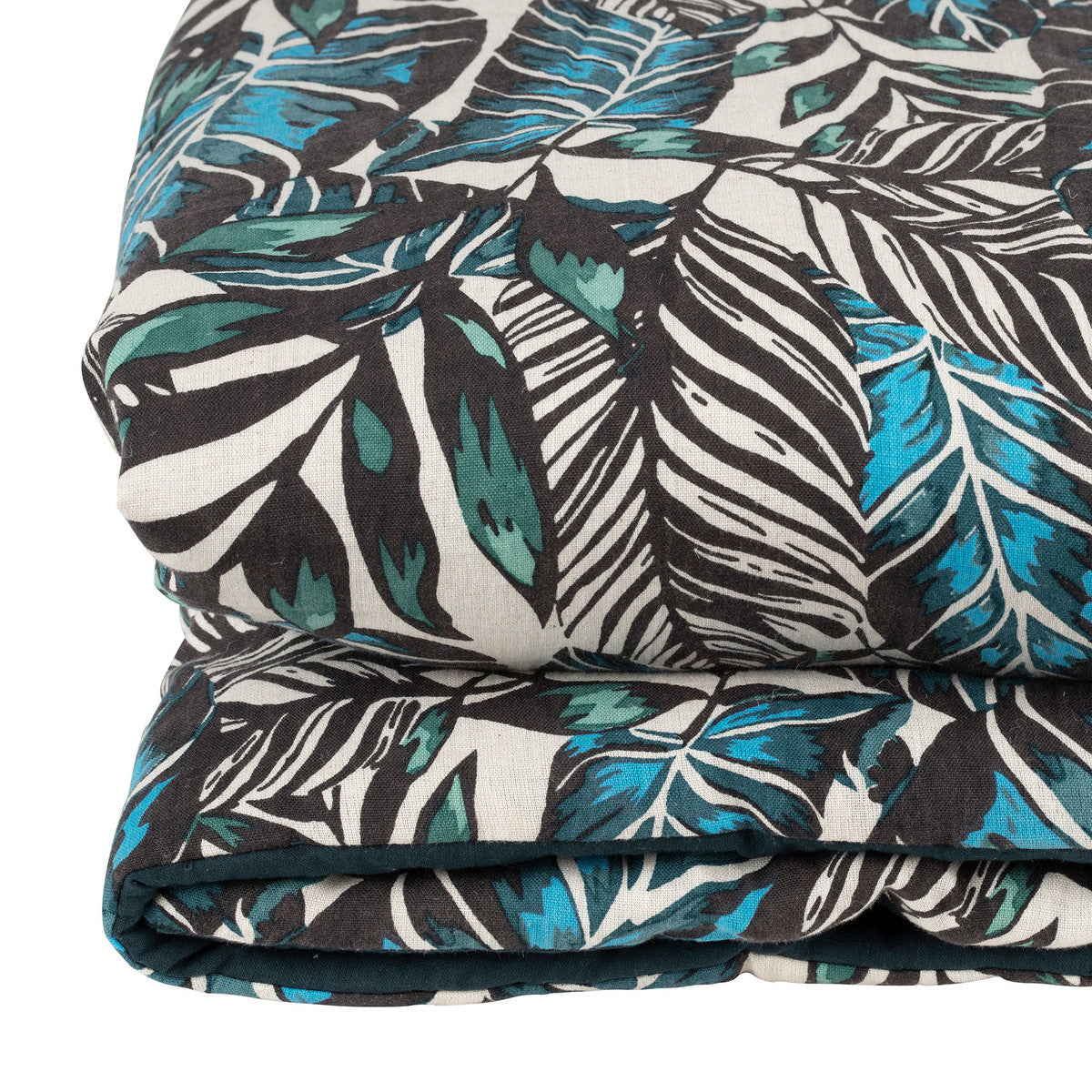 Plaid coperte Côté Table BAY Nero