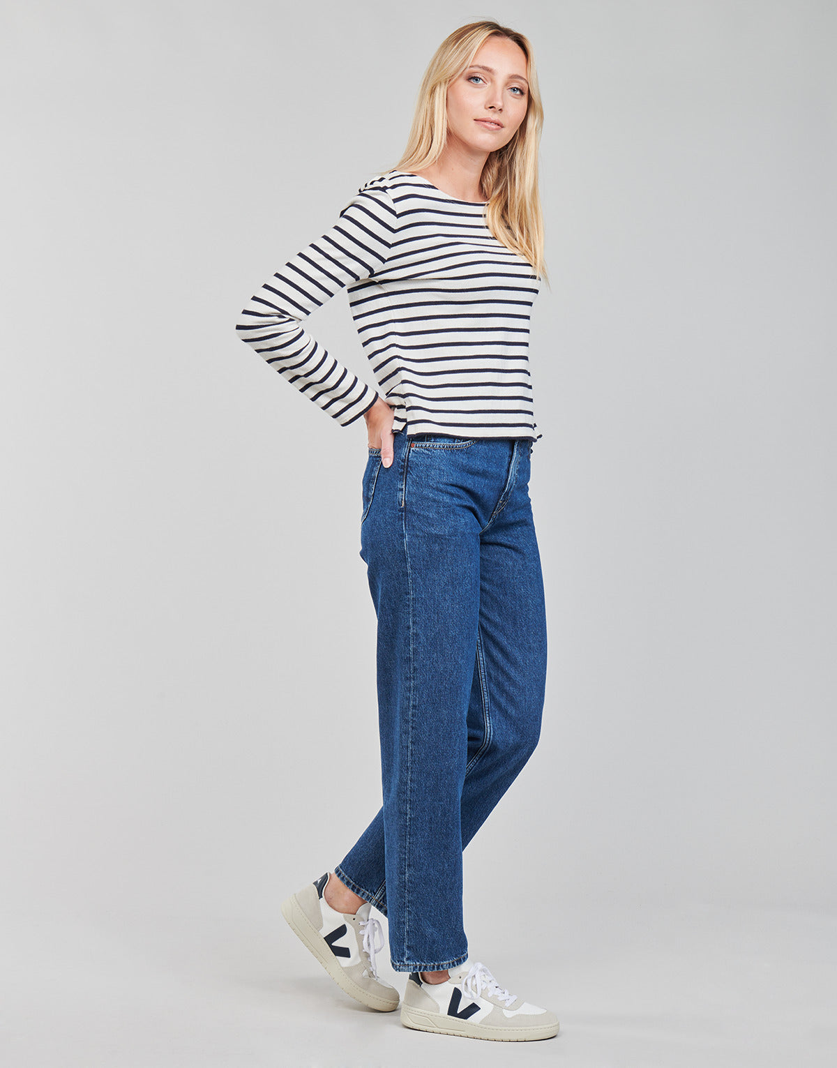 Jeans Donna Pepe jeans DOVER Blu