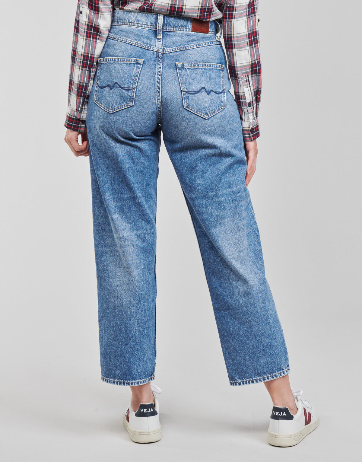 Jeans Donna Pepe jeans DOVER Blu