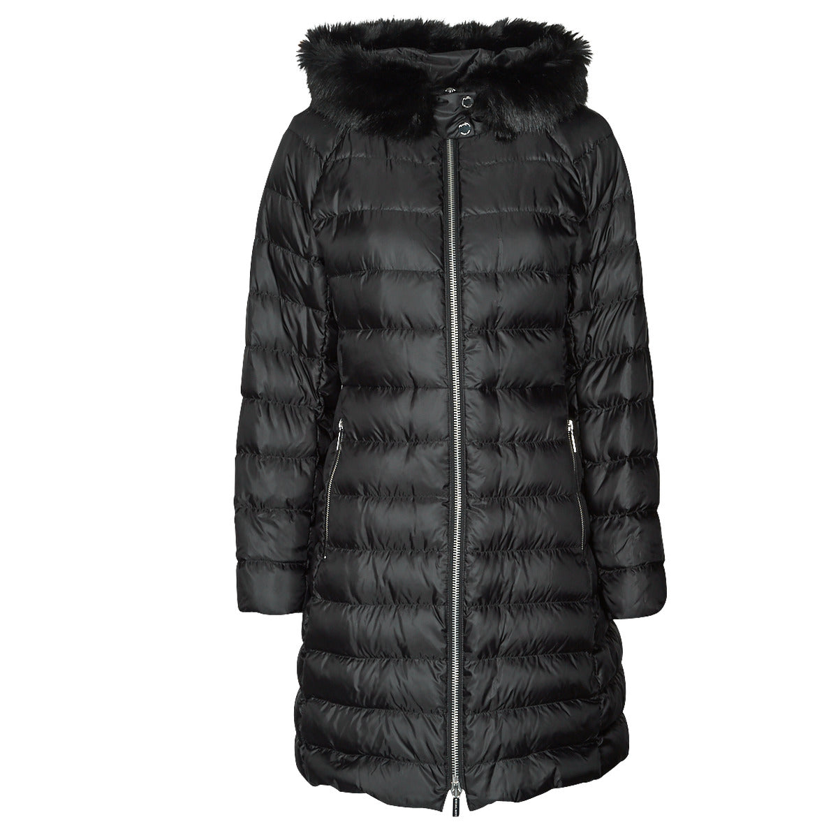 Piumino Donna MICHAEL Michael Kors ECO LONG PERFMNC PUFFER Nero