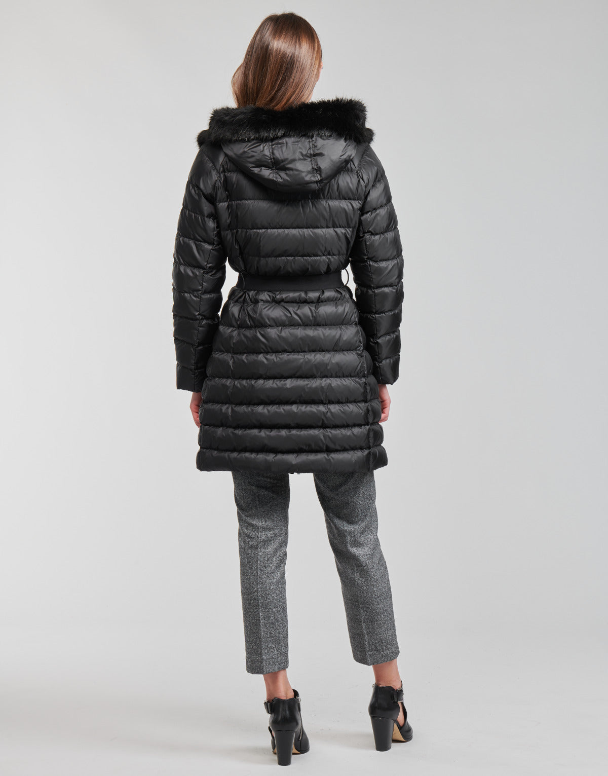 Piumino Donna MICHAEL Michael Kors ECO LONG PERFMNC PUFFER Nero