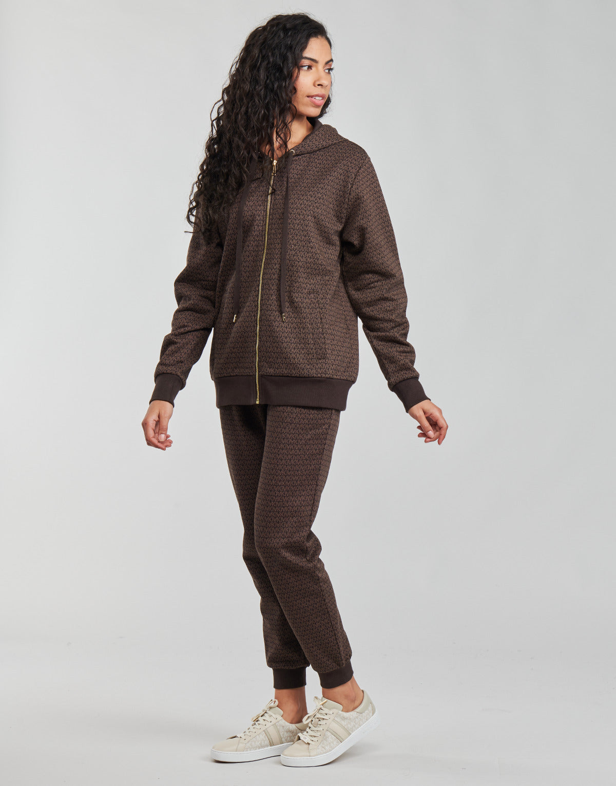 Pantaloni Sportivi Donna MICHAEL Michael Kors MK DOT CLSC SPORT JOGGER Marrone