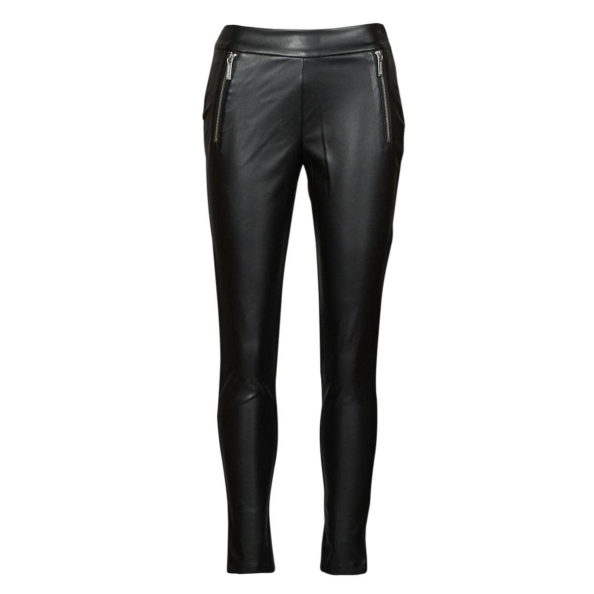 Collant Donna MICHAEL Michael Kors ZIP FRONT LEGGING Nero
