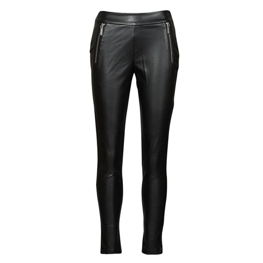Collant Donna MICHAEL Michael Kors ZIP FRONT LEGGING Nero