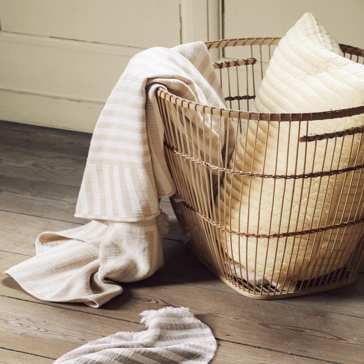 Fodere per cuscini Broste Copenhagen SENA Giallo