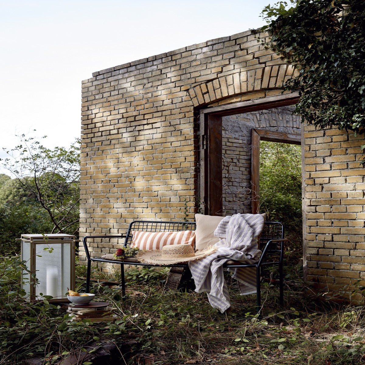 Fodere per cuscini Broste Copenhagen CLEO Marrone