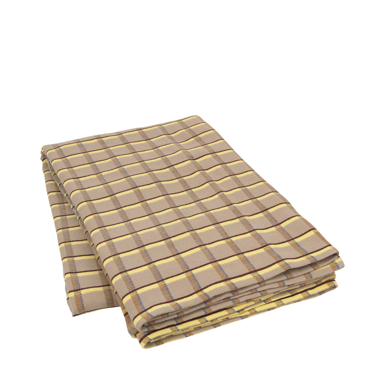 Plaid coperte Broste Copenhagen ZAPPA Marrone