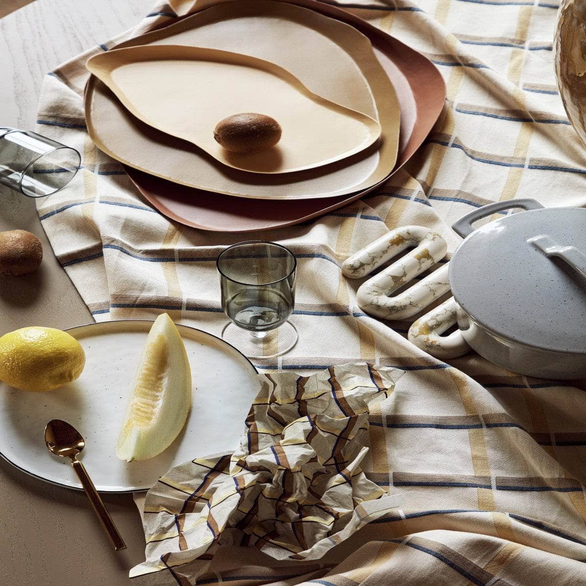 Tovaglia Broste Copenhagen ZAPPA Giallo