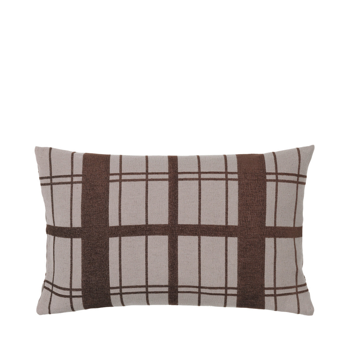 Fodere per cuscini Broste Copenhagen CHEQUER Marrone