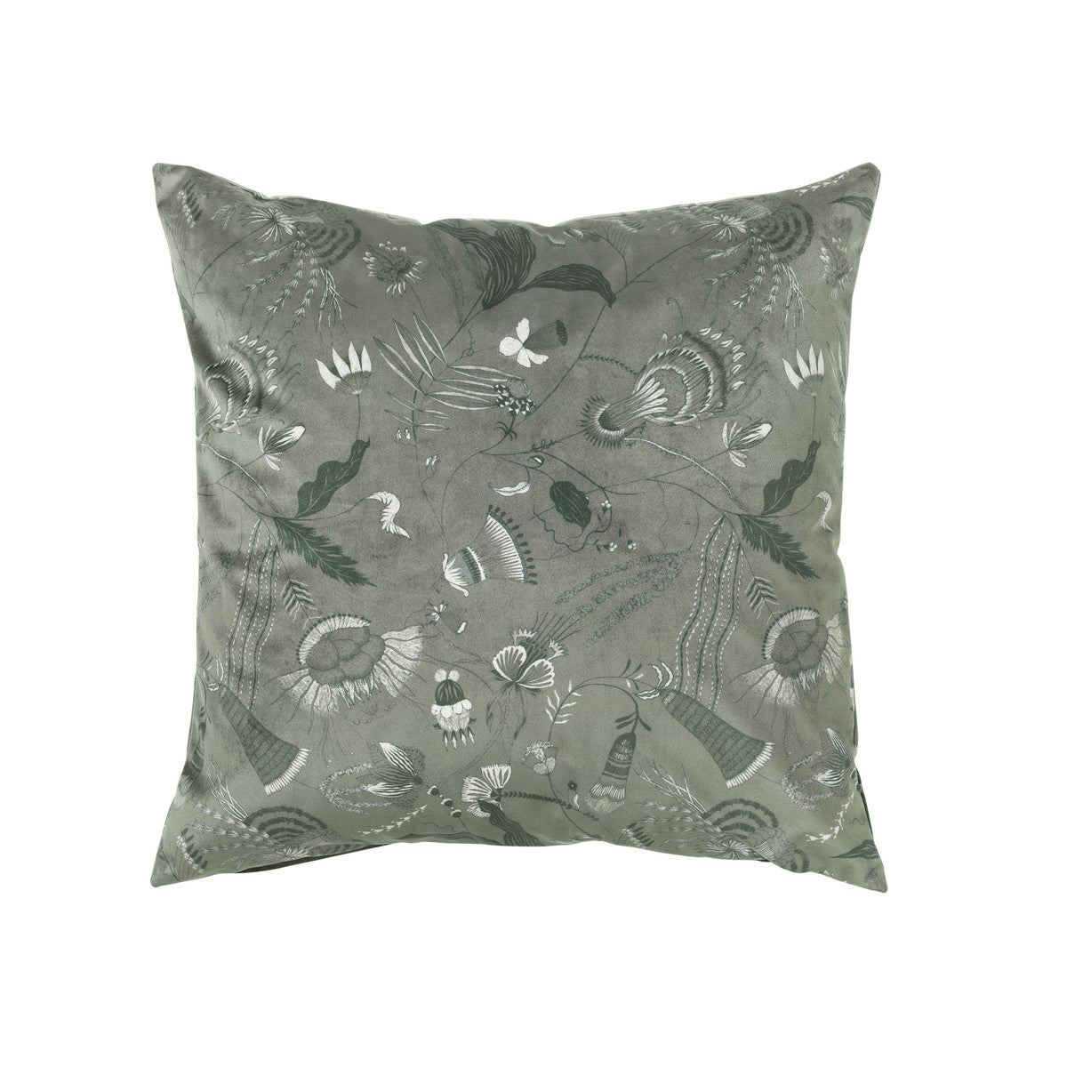 Fodere per cuscini Broste Copenhagen BELL FLOWER Verde