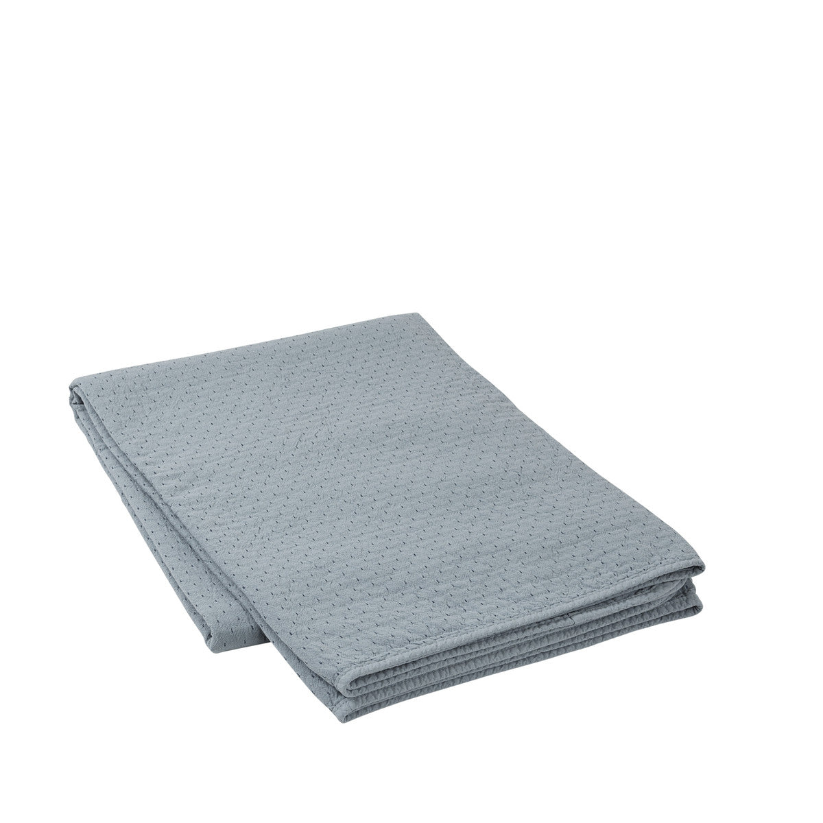 Plaid coperte Broste Copenhagen DOT Blu