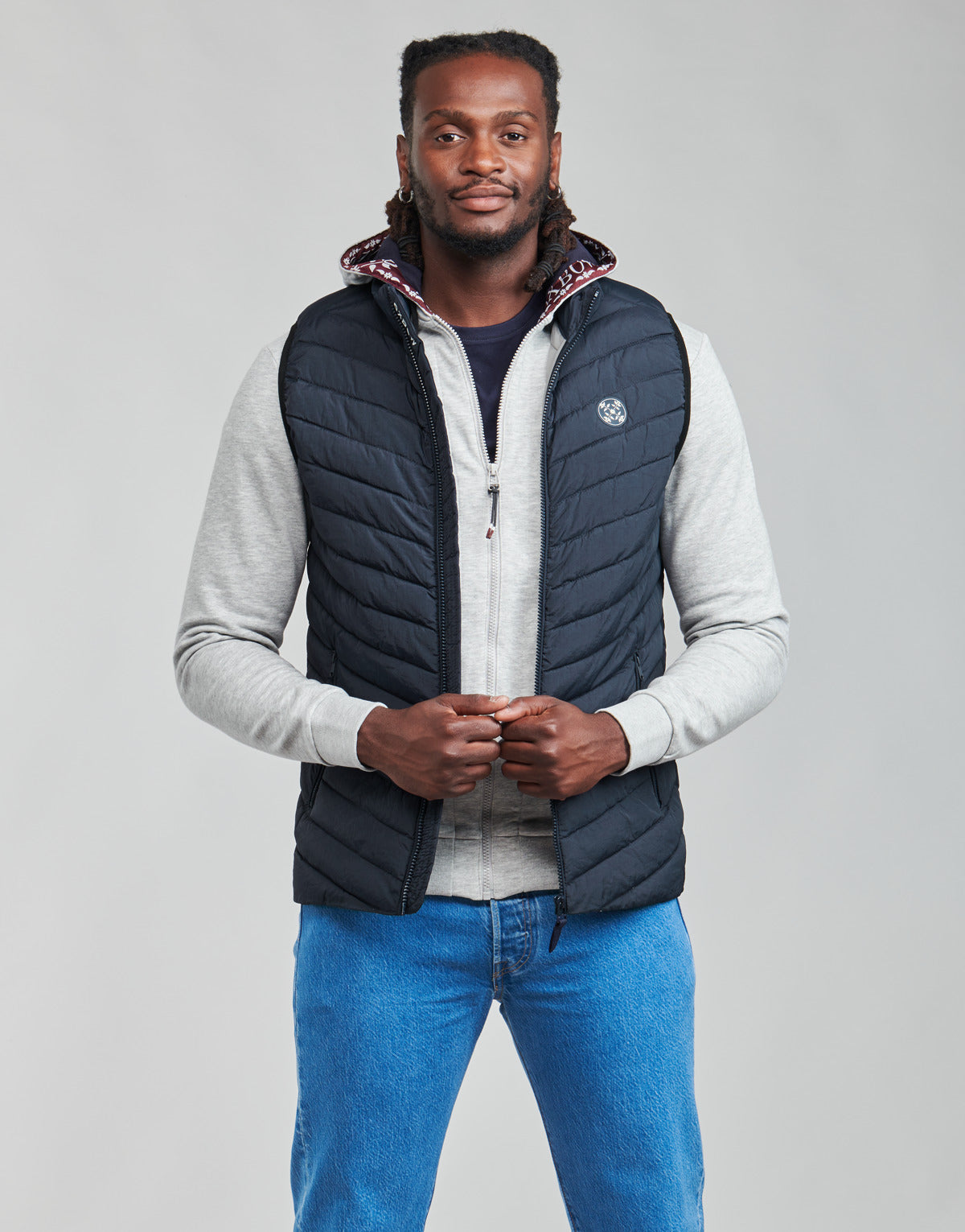 Piumino Uomo Oxbow POJELKOR Marine