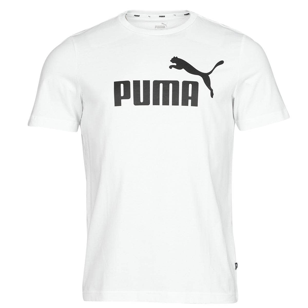 T-shirt Uomo Puma ESS LOGO TEE Bianco