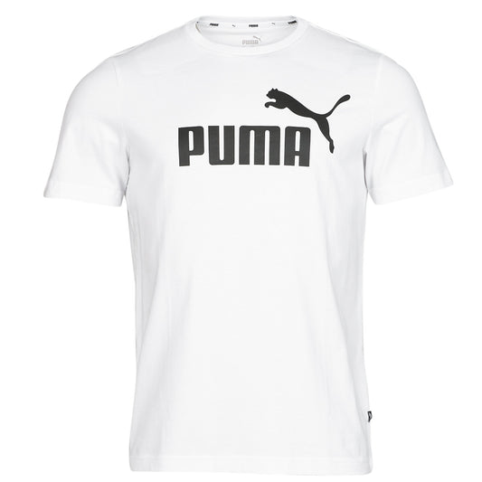 T-shirt Uomo Puma ESS LOGO TEE Bianco