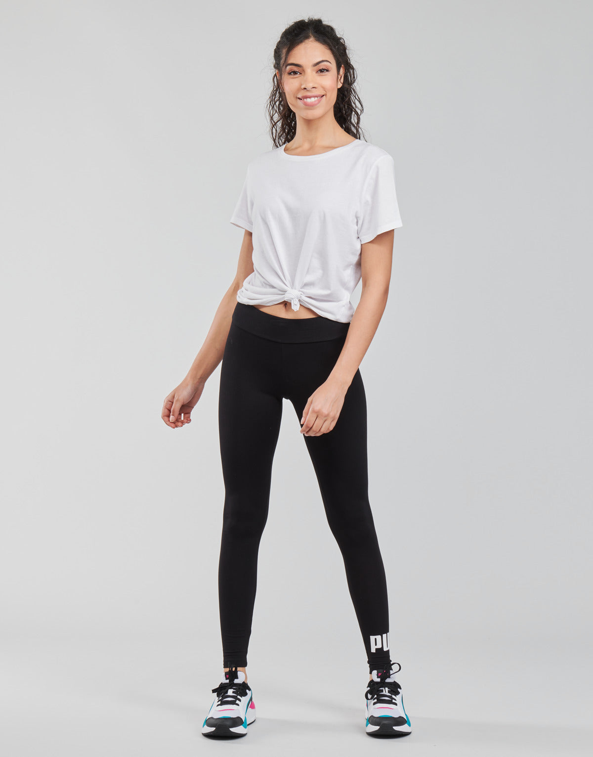 Collant Donna Puma ESS LOGO LEGGINGS Nero