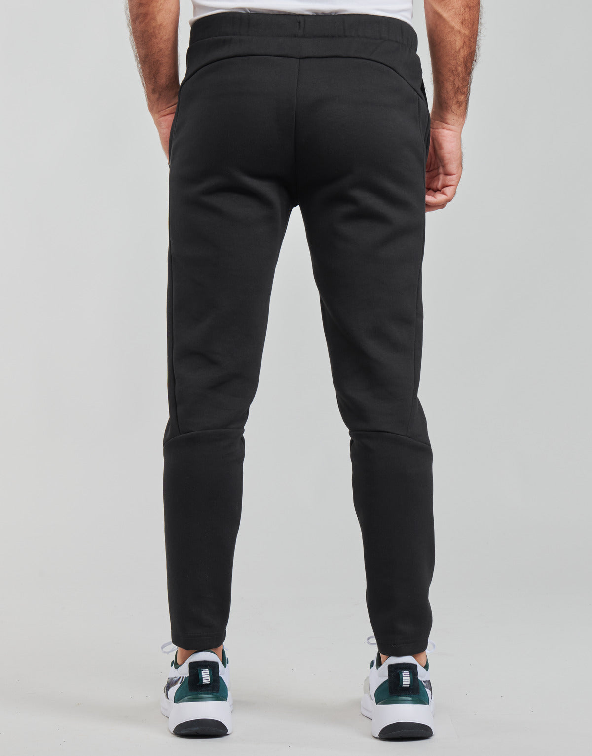 Pantaloni Sportivi Uomo Puma EVOSTRIPE CORE FZ PANT Nero