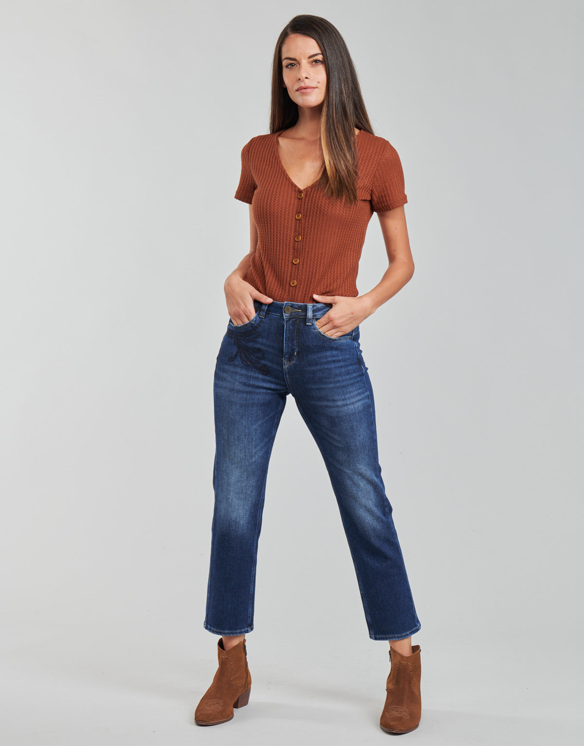 Jeans Donna Freeman T.Porter MONIKA SDM Blu