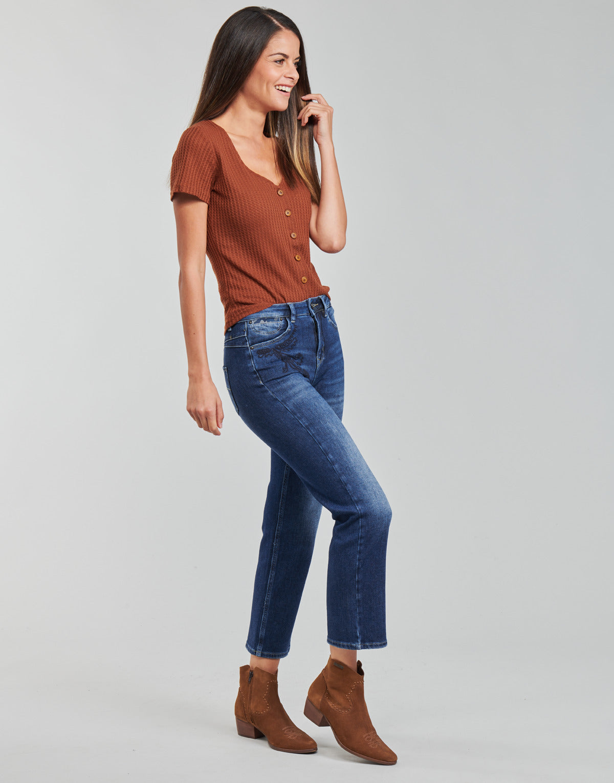 Jeans Donna Freeman T.Porter MONIKA SDM Blu