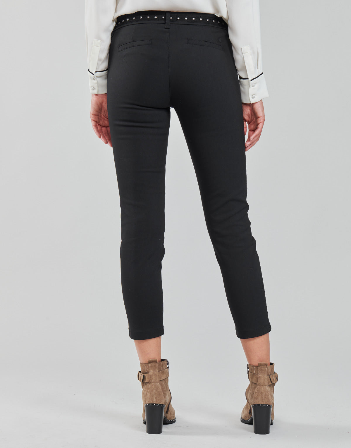 Pantalone Chino Donna Freeman T.Porter  CLAUDIA POLYNEO  Nero