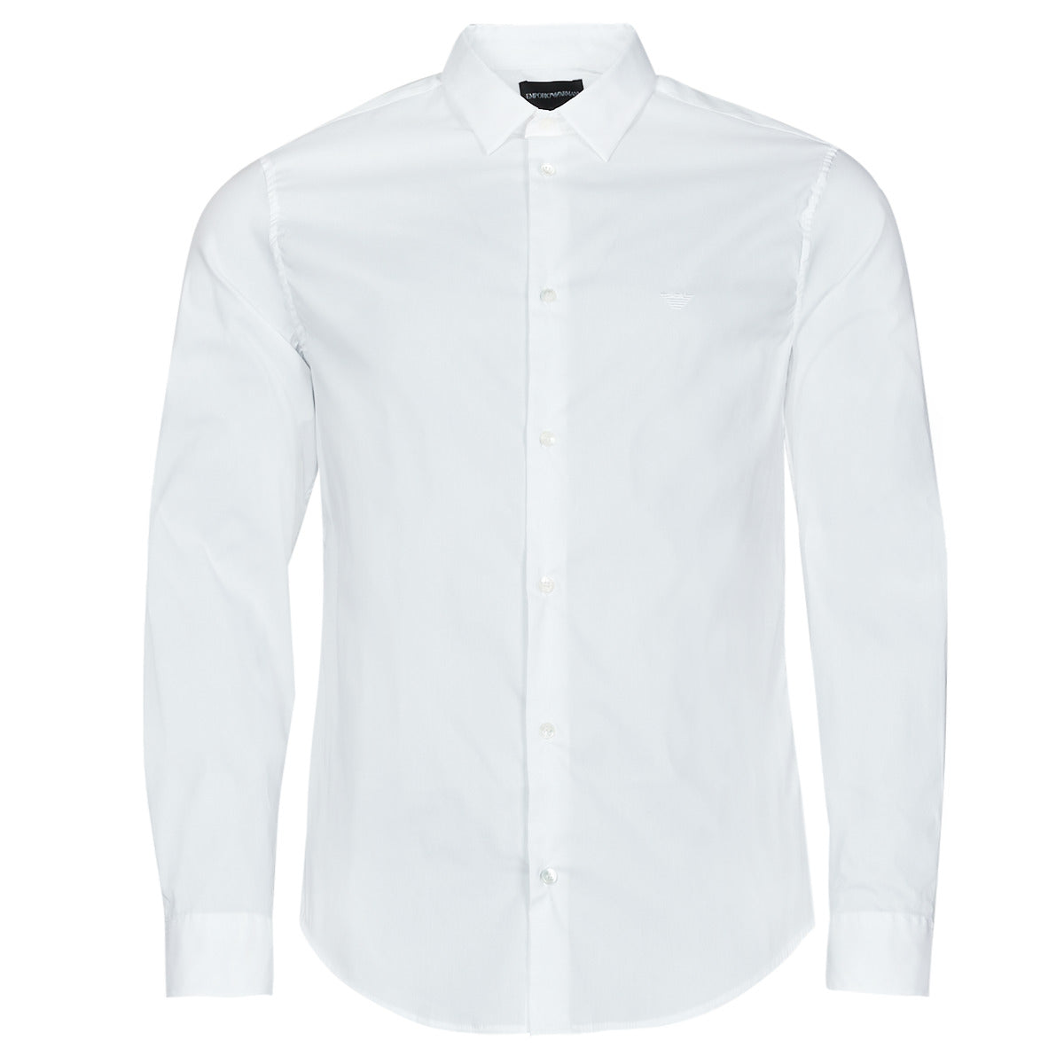 Camicia a maniche lunghe Uomo Emporio Armani 8N1C09 Bianco