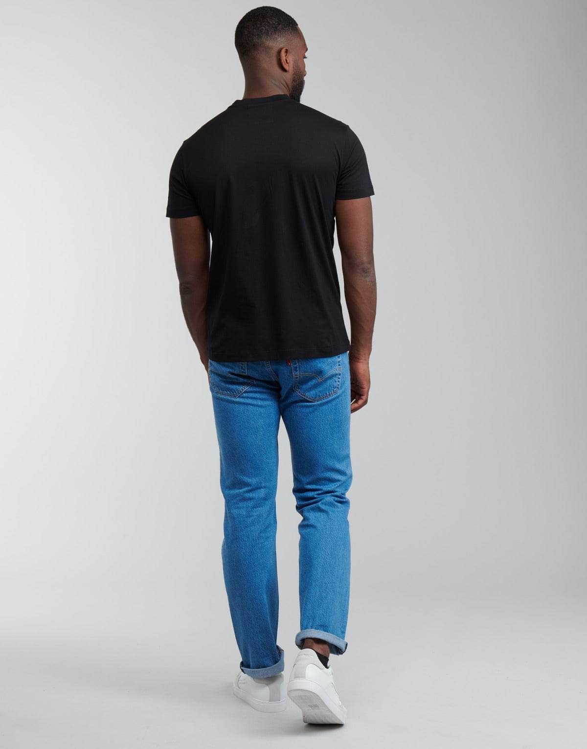 T-shirt Uomo Emporio Armani 8N1TN5 Nero