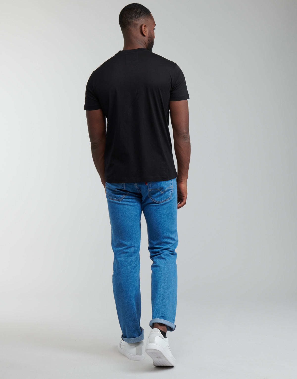 T-shirt Uomo Emporio Armani 8N1TN5 Nero