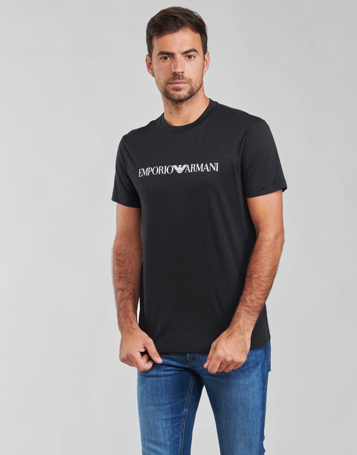 T-shirt Uomo Emporio Armani 8N1TN5 Blu