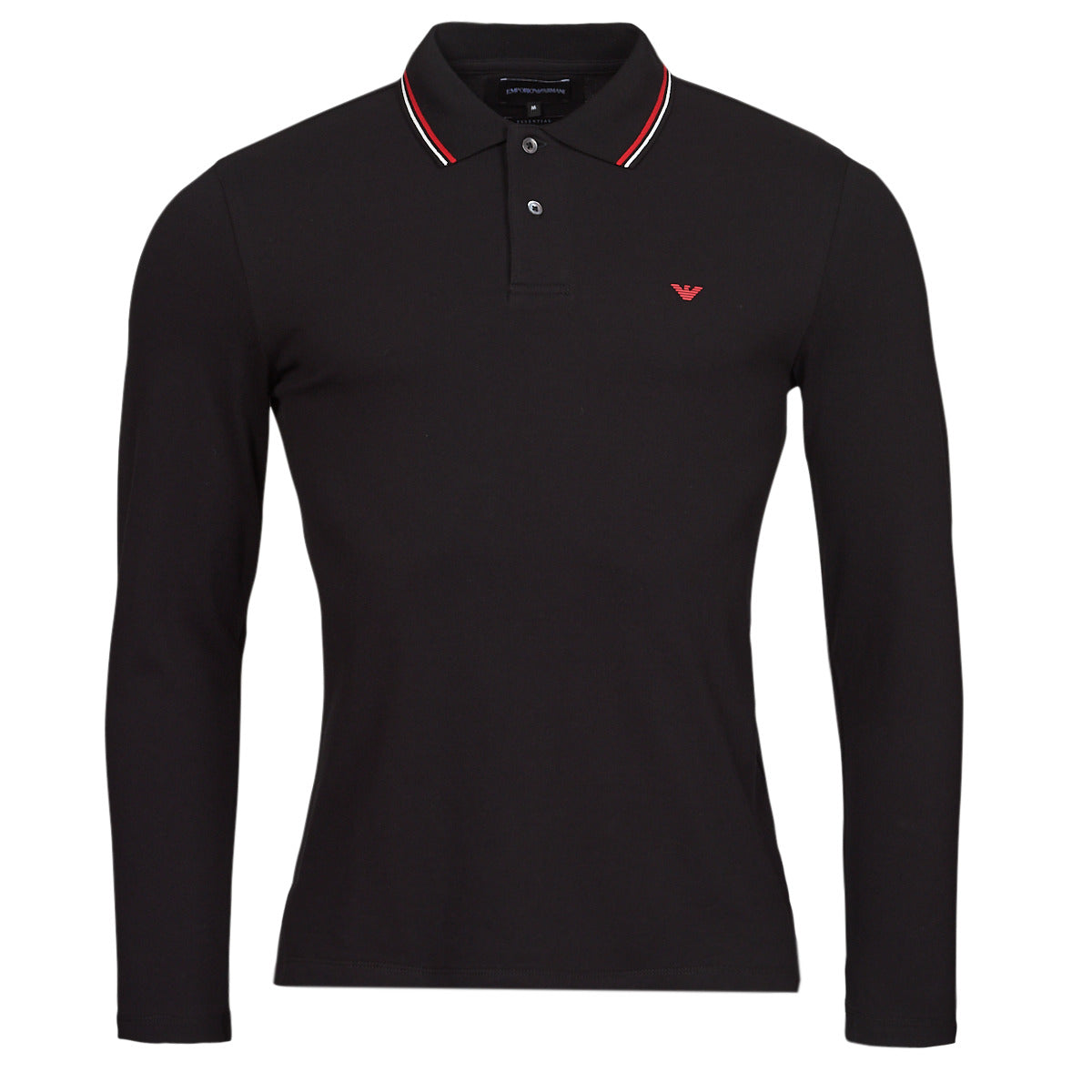 Polo maniche lunghe Uomo Emporio Armani 8N1FB5 Nero