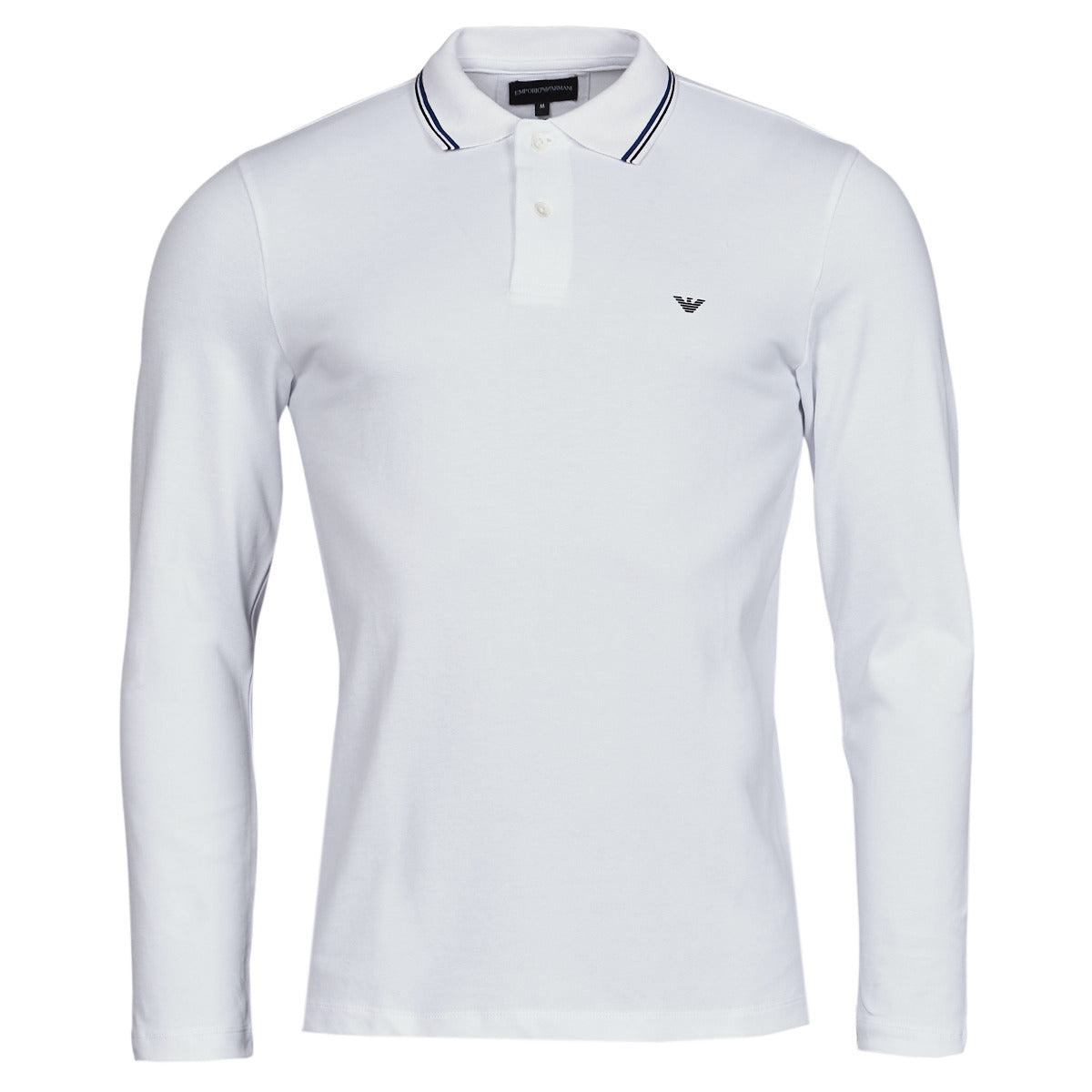 Polo maniche lunghe Uomo Emporio Armani 8N1FB5 Bianco