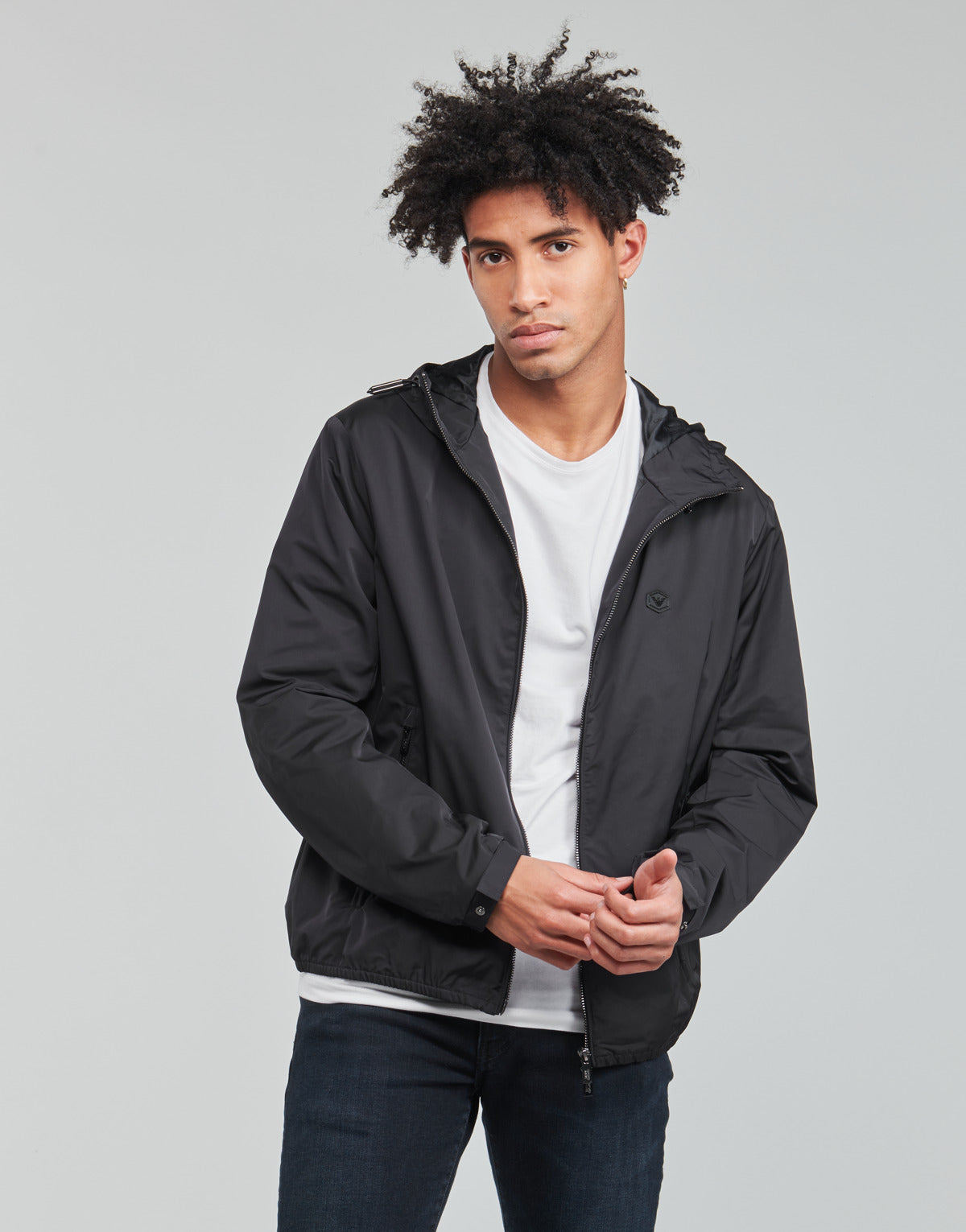 Giubbotto Uomo Emporio Armani 8N1BQ0 Nero