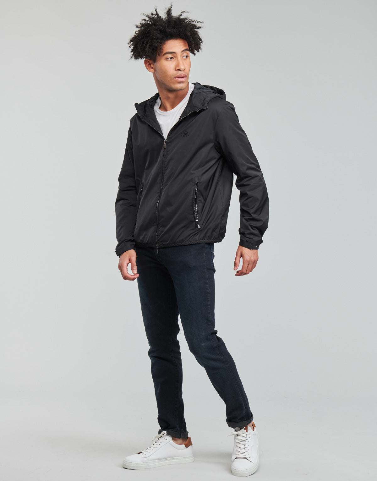 Giubbotto Uomo Emporio Armani 8N1BQ0 Nero