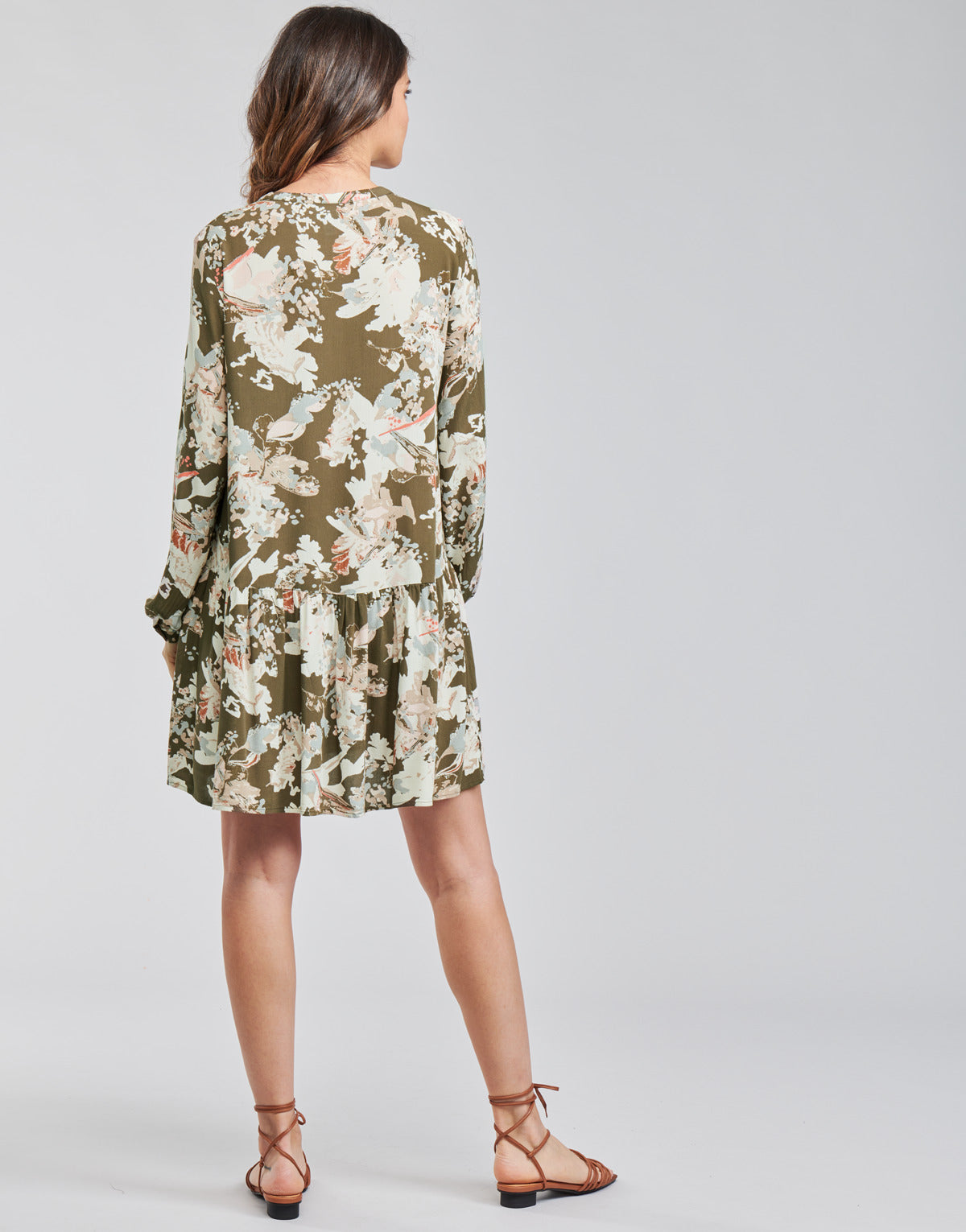 Abito corto Donna Vero Moda VMSAGA Kaki