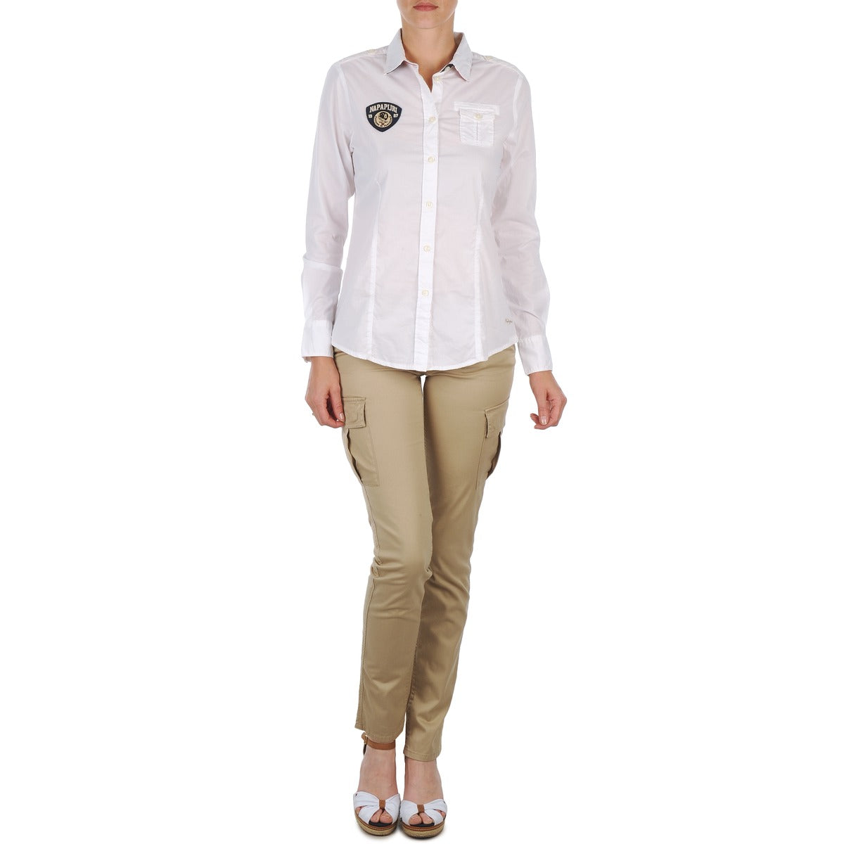 Pantalone Donna Napapijri MYOSA Beige