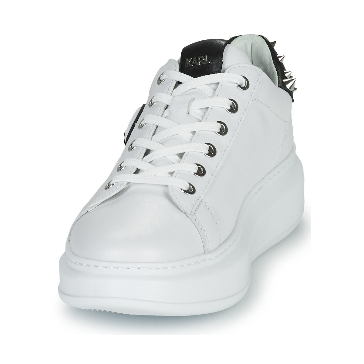 Sneakers basse Donna Karl Lagerfeld  KAPRI KARL IKONIC STUD TAB  Bianco