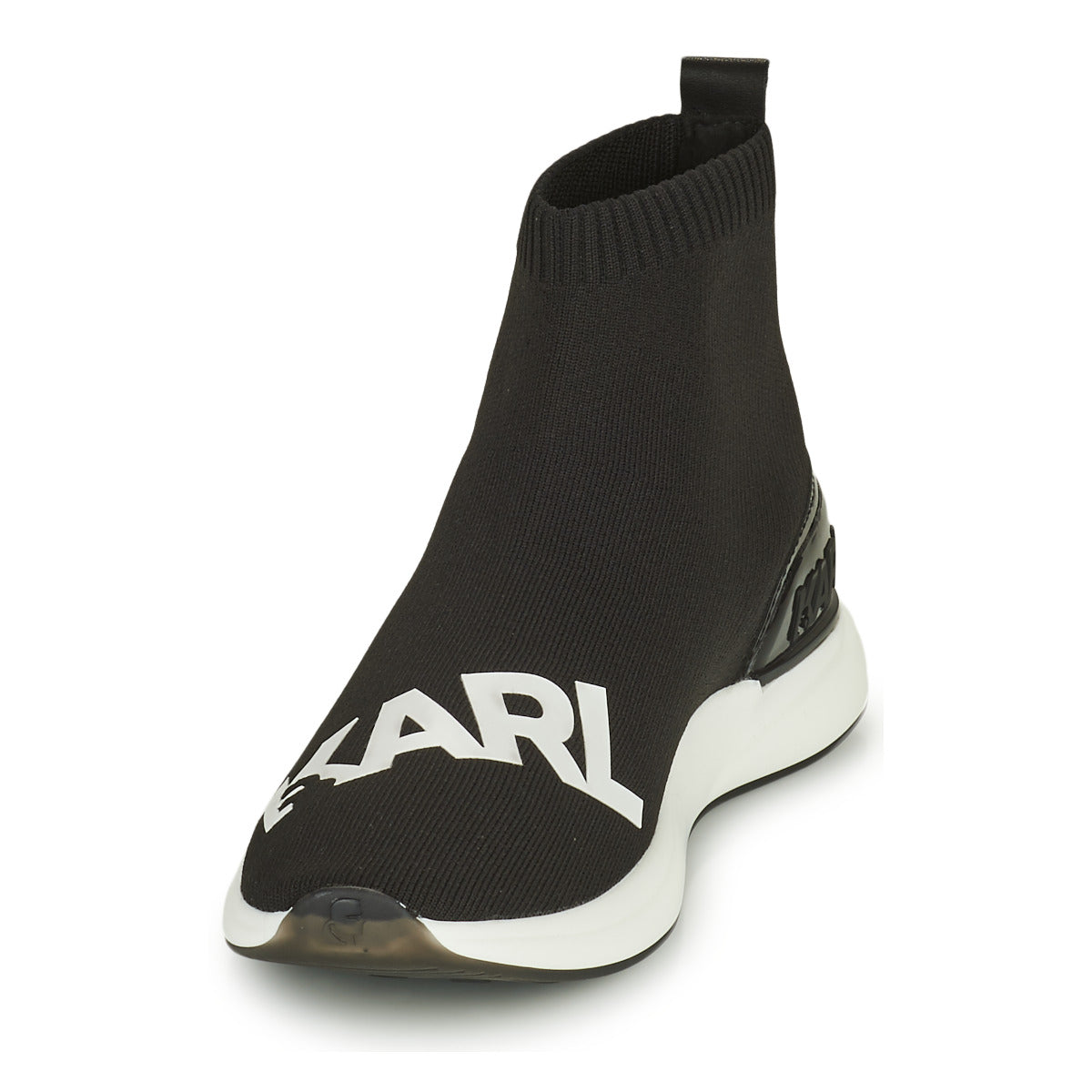 Sneakers alte Donna Karl Lagerfeld  FINESSE LEGERE KNIT MID BT  Nero