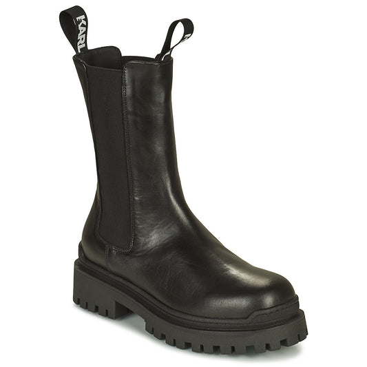 Stivaletti Donna Karl Lagerfeld BIKER II LONG GORE BOOT Nero