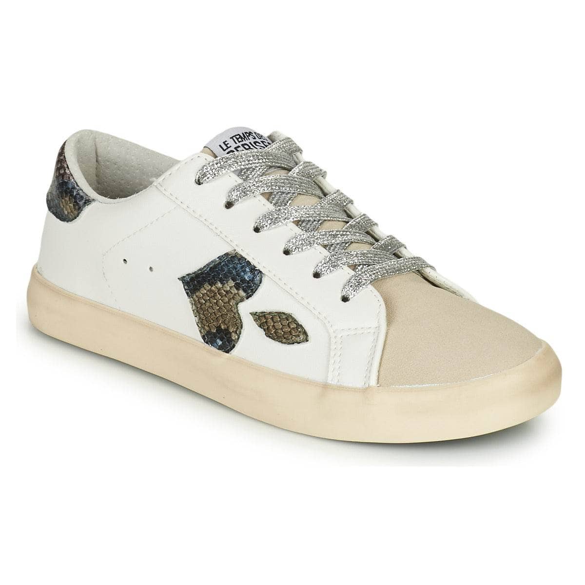 Sneakers basse Donna Le Temps des Cerises AUSTIN Bianco