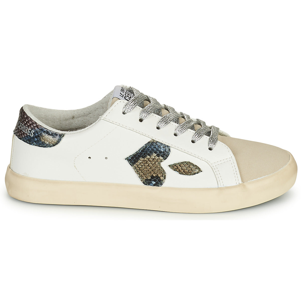 Sneakers basse Donna Le Temps des Cerises AUSTIN Bianco
