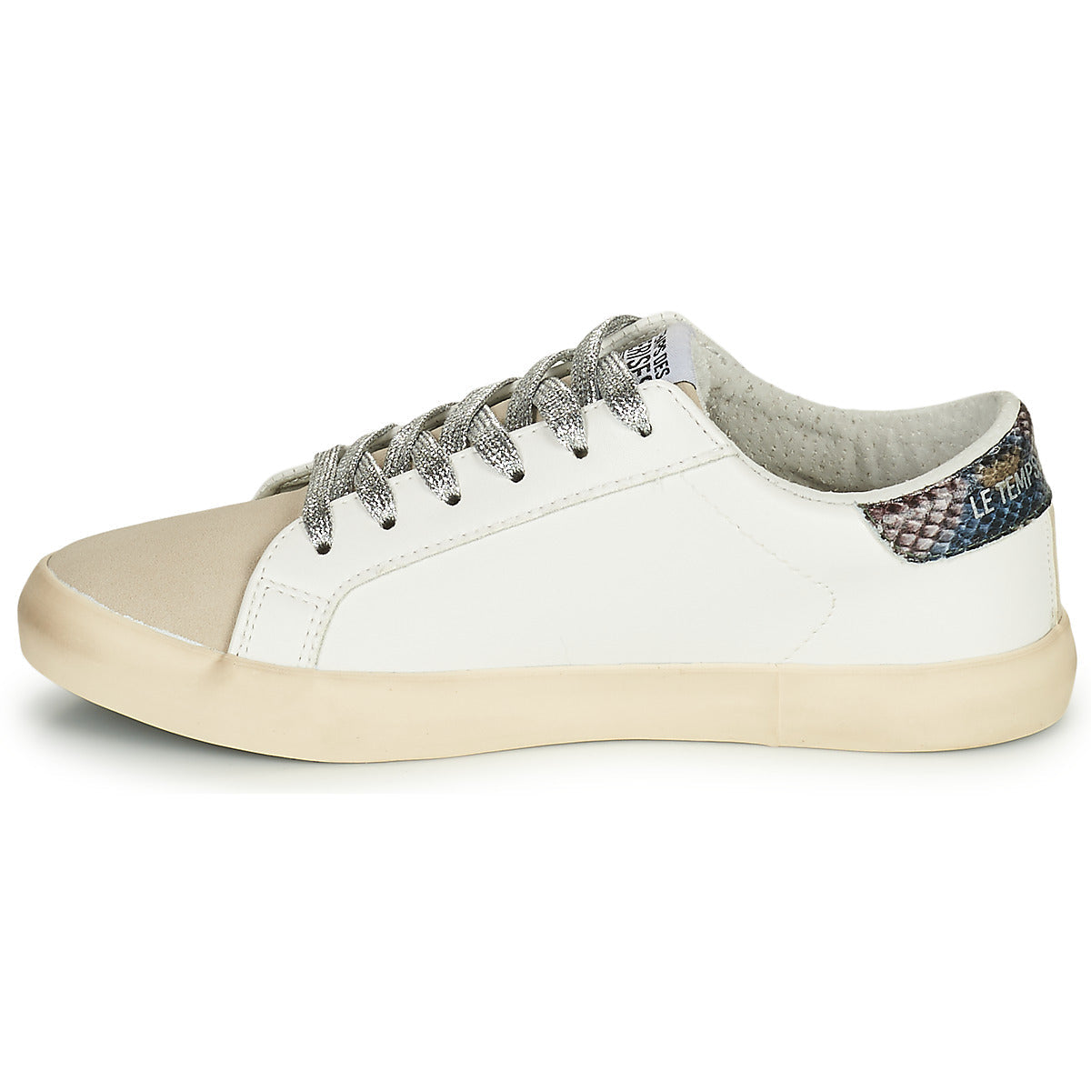 Sneakers basse Donna Le Temps des Cerises AUSTIN Bianco