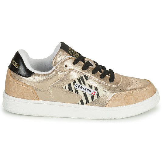 Sneakers basse Donna Le Temps des Cerises FLASH Oro