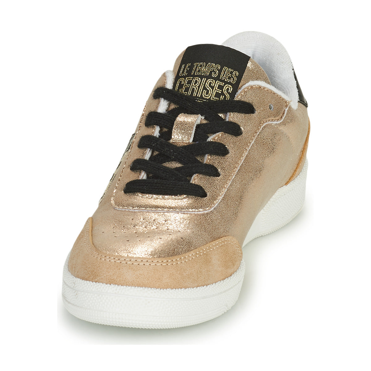 Sneakers basse Donna Le Temps des Cerises FLASH Oro