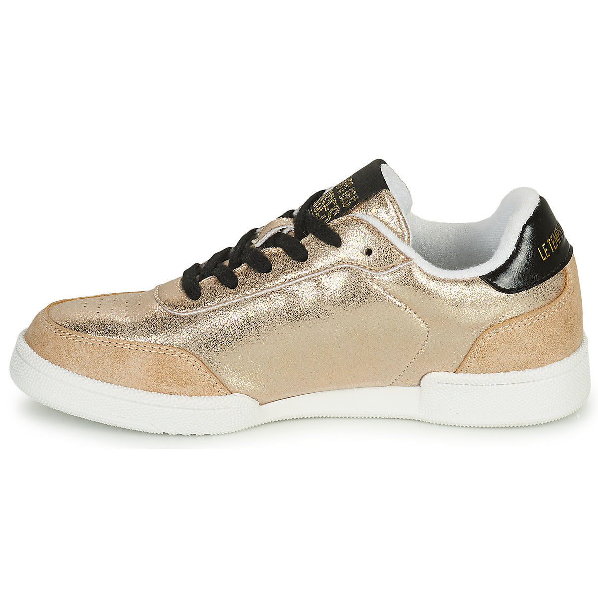 Sneakers basse Donna Le Temps des Cerises FLASH Oro