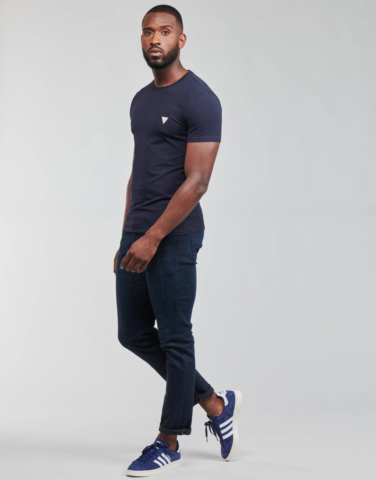 T-shirt Uomo Guess CN SS CORE TEE Blu