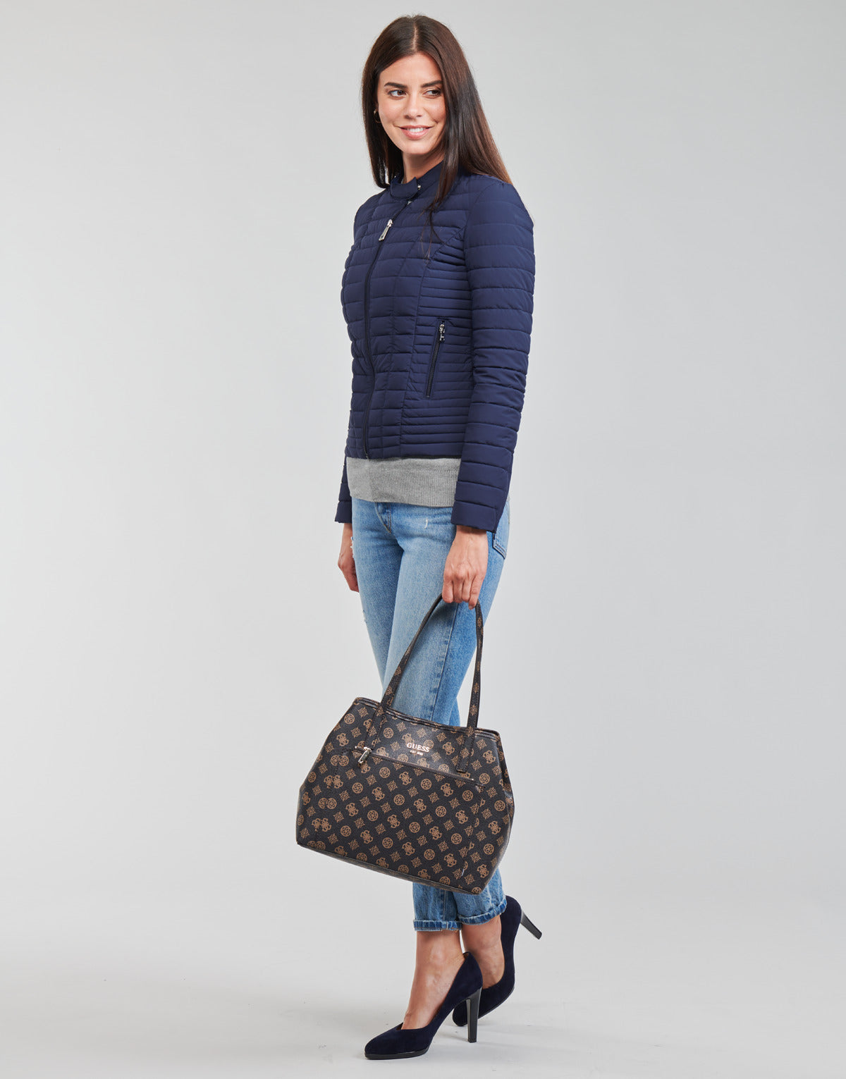 Piumino Donna Guess VONA JACKET Blu