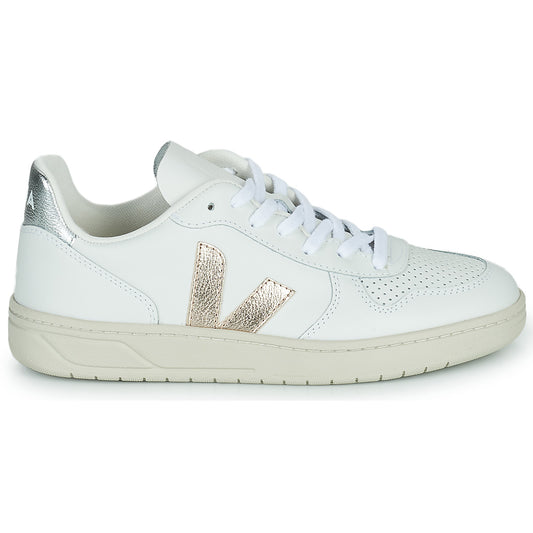 Sneakers basse Donna Veja  V-10  Bianco