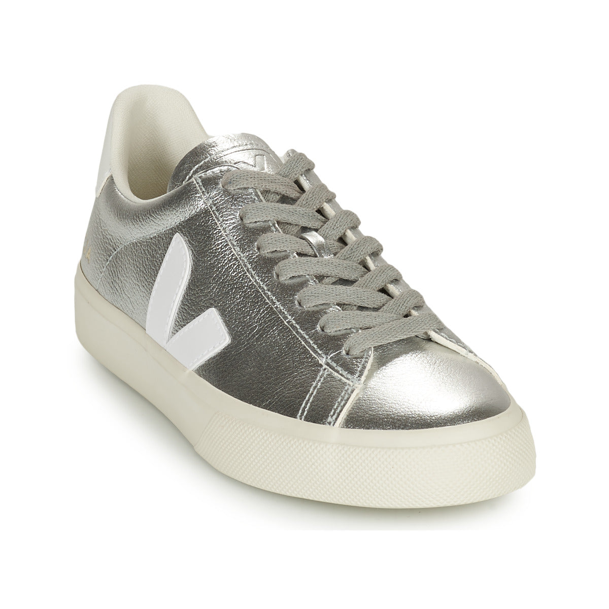 Sneakers basse Donna Veja  CAMPO  Argento