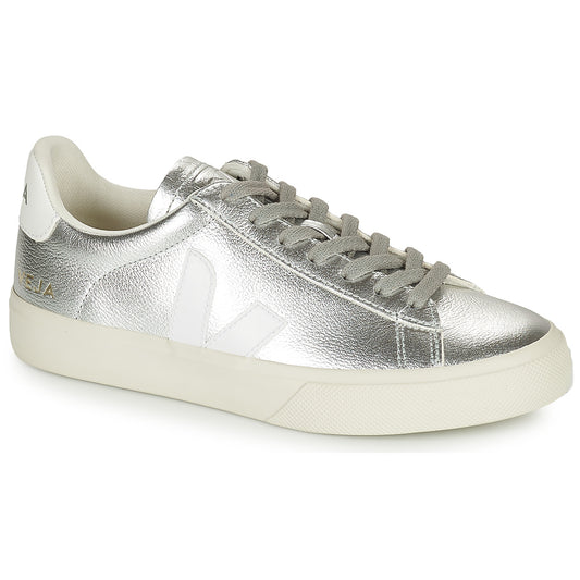 Sneakers basse Donna Veja  CAMPO  Argento